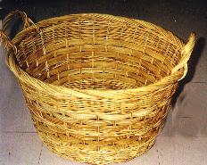 Round Display Basket with Ear Handles