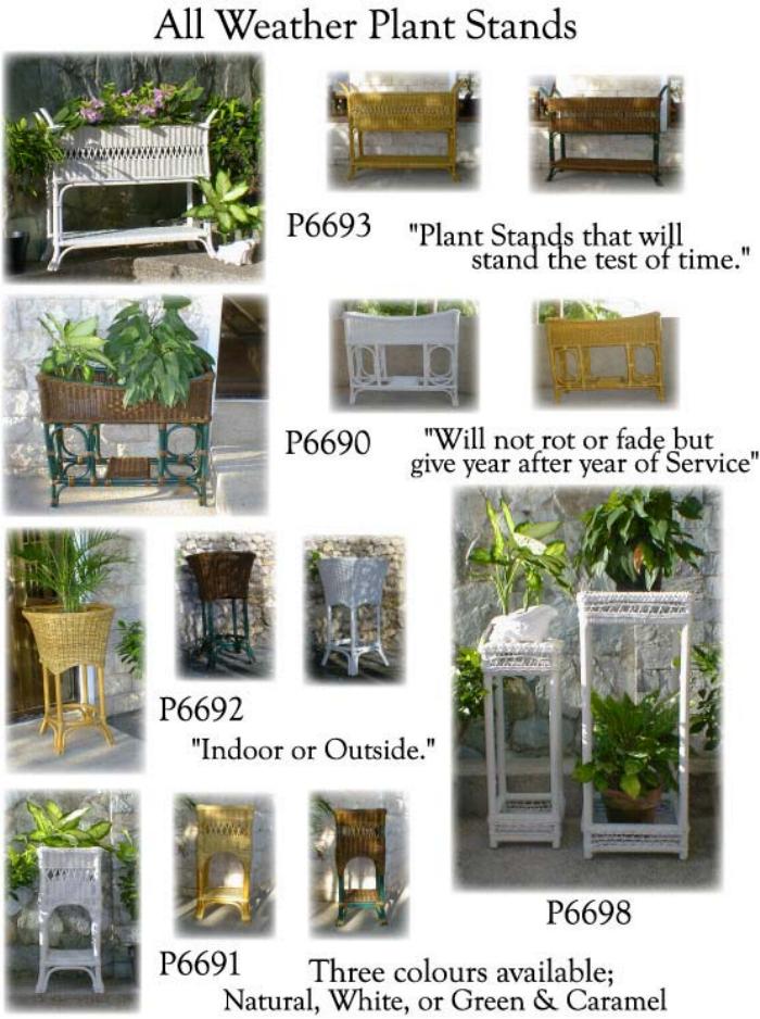 Assorted Planter Stands